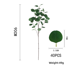 Bảo Quản Bạch Đàn Lá Táo Dài Nhân Tạo Bạch Đàn Gốc Nhỏ Bạc Đô La Lá Bạch Đàn Cho Đám Cưới Nhà Trang Trí Nội Thất - Product Image 4