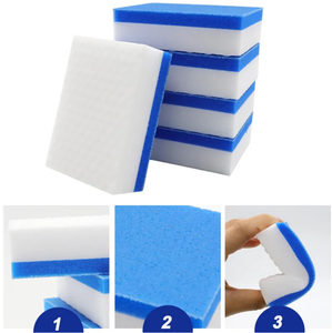 Mật độ cao melamine tẩy <span class=keywords><strong>Nano</strong></span> làm sạch miếng bọt biển ma thuật tùy chỉnh chấp nhận được - Product Image 3
