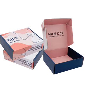 Color Aircraft Box <b>Underwear</b> Clothing Special Hard Packaging Box Spot Corrugated Carton Size Customized Logo Size - Product Image 4