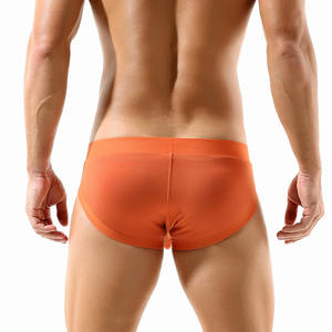 Yeni tasarım erkek nefes rahat yüksek streç seksi külot büyük paketi erojen adam tayt şort iç çamaşırı erkek için - Product Image 4