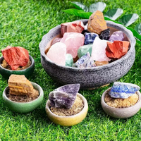 Pierre de Diffusion en Cristal de Quartz Améthyste Naturelle Brute de Madagascar, Prix de Gros, pour Guérison par la Rose, Wicca, Reiki et Aménagement Paysager