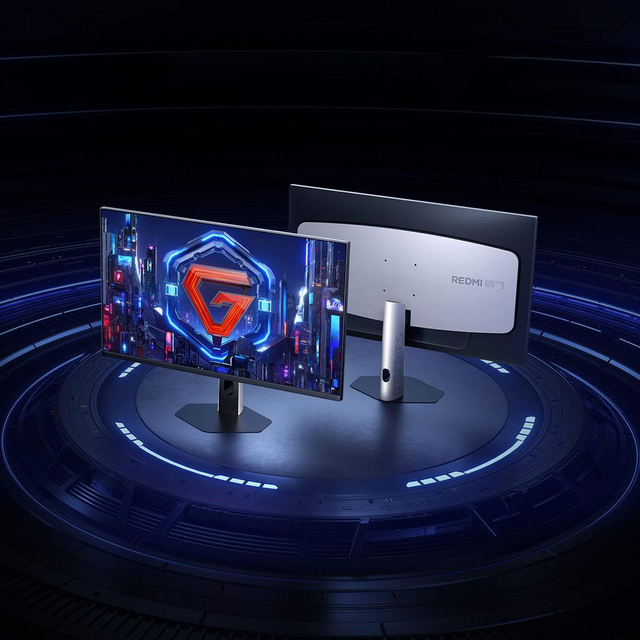 P27QDB-RG Redmi 27" 2K Gaming Monitor, 200Hz, 1ms Fast IPS, HDR10, AdaptiveSync, DCI-P3, Ergonomic Stand, China Plug