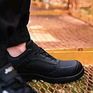 Chaussures de sécurité unisexes OLICOM anti-choc, anti-perforation, isolées, imperméables, <span class=keywords><strong>l</strong></span>égères, avec embout en acier, tige en PU, semelle en caoutchouc antidérapante - Product Image 4