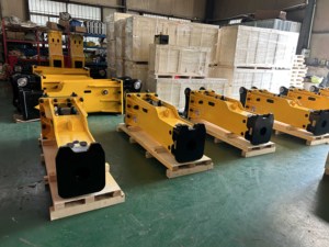 Martello Idraulico TAEKKO TK43 42CrMo Tipo Cilindrico Adatto per Escavatori da 6-9T per Ripristino del Terreno - Product Image 6