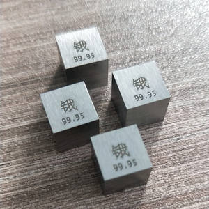 Cubo de osmio Chengmai CM 001 99.95% 3N5, certificado ISO9001:2015, alta pureza, buen precio, fabricante para colección de elementos de exhibición - Product Image 3