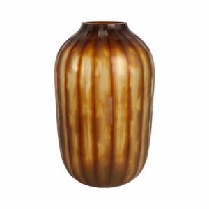 Vaso in vetro moderno per l'arredamento del soggiorno, vaso decorativo per fiori, decorazione da tavolo, complemento d'arredo contemporaneo per la casa. - Product Image 5