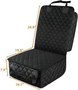 Housse de siège de voiture pour chiens, protection imperméable pour siège de voiture, hamac de véhicule résistant aux rayures pour <span class=keywords><strong>chien</strong></span> avec sangles d'ancrage - Product Image 5