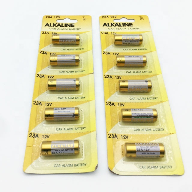 Super Non Rechargeable 23A 12V Alkaline Dry Battery 12V 23A A23 LR23a  for Car Remote Control