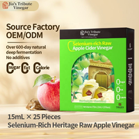 Vinaigre de cidre de pomme fermenté naturel pur, sans sucre ajouté, brassage traditionnel, vinaigre de fruits sain