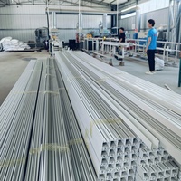 Tuyau flexible en PVC, aluminium, laiton, acier inoxydable, de 20, 25, 30 mm, à forme de chaise, carré, pour extérieur, économie d'énergie, CVC et salle de sport