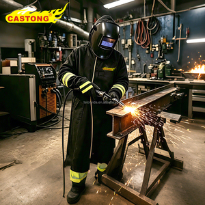 Vêtements <span class=keywords><strong>de</strong></span> <span class=keywords><strong>sécurité</strong></span> ignifuges en fibre <span class=keywords><strong>de</strong></span> carbone résistante aux hautes températures, isolation thermique, pour évacuation en cas d'incendie - Product Image 4