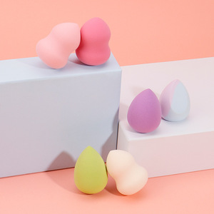Mitis Beauty Blender Teardrop And Gourd Shape Multiple Colors Washable <b>Makeup</b> Sponge For Face Application - Product Image 1