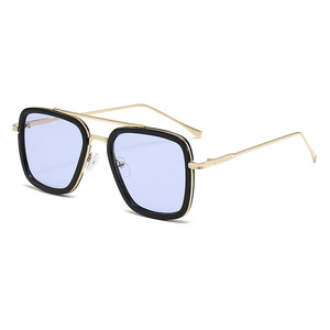 Nouvelles Lunettes de Soleil Carrées 2026 pour Hommes, Monture Métallique, Protection UV400, Anti-UV, Style EU/US - Product Image 6