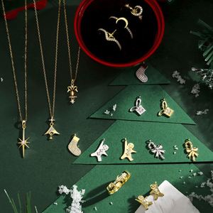 Pendentifs en argent S925 Dylam pour Noël, avec ornements en zircone 5A pour collier, bracelet et boucles d'oreilles DIY - Product Image 2