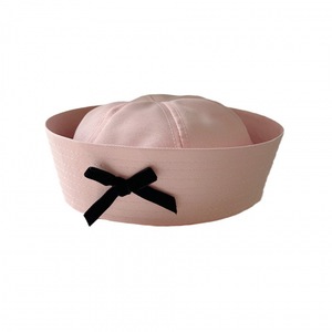 Chapeau de marin à nœud papillon pour <span class=keywords><strong>femme</strong></span>, rose, fête d'Halloween, performance, béret octogonal polyvalent, mignon, cosplay JK, chapeaux de capitaine de marine - Product Image 5