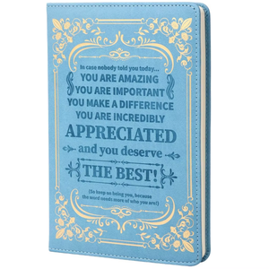Cuaderno de Citas Inspiradoras, <span class=keywords><strong>Diario</strong></span> de Tapa Dura con Estampado Dorado, Cuaderno Motivacional para Personas - Product Image 2