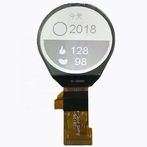 Trung quốc Nhà Sản Xuất MÀN HÌNH LCD Đồ Họa 128X128 Pixels Màn Hình Tròn Cho Smartwatch