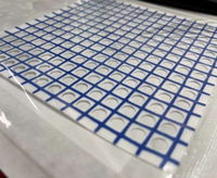 Localisateur cutané médical jetable en forme de grille X pour biopsie par tomodensitométrie, utilisé pour le positionnement chirurgical par tomodensitométrie