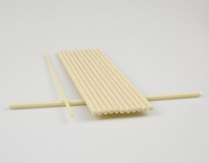 छोटे सफेद प्लास्टिक ट्यूब डाई सामग्री हस्तशिल्प गिनती रॉड सहायक हार्ड पा पाइप 5 मिमी बाहरी व्यास काटने उपलब्ध - Product Image 2