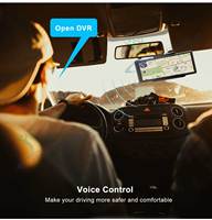 Navegador Gps portátil de 6,86 pulgadas para coche, grabador Dvr con doble lente, 4g, Android, Dashcam, aplicación Gps, PC, sistema de Monitor en tiempo Real