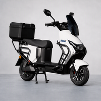 Moped électrique pour adultes OEM haute vitesse 1500w, 60v, cadre en acier, moto électrique avec frein à disque, 2 places, vélo électrique de mobilité