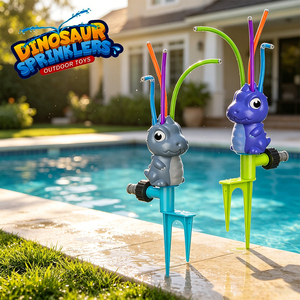 Juguete de Dinosaurio de Dibujos Animados con Rociador de Agua para Exteriores, Multicolor, Juguete Acuático de Verano para Niños - Product Image 4