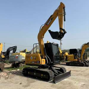 Excavadora Sany Usada SY75 de 7.5 Toneladas, Modelo 2023, de China, de Alta Velocidad de Operación, para Jardinería - Product Image 4