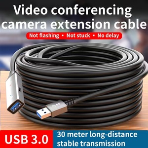 Hợp kim nhôm 5M 10m 20m 30m Nam Nữ ngân hàng điện máy quét <span class=keywords><strong>USB</strong></span> 3.0 tốc độ cao với chipset tăng cường hoạt động Cáp mở rộng - Product Image 3