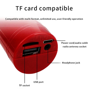 Giáng sinh trình bày màu xanh răng trẻ em Microphone không dây karaoke micro với bluetooths Microphone Loa - Product Image 3