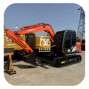 En stock, promotion : Mini-excavatrice sur chenilles Hitachi ZX70 d'occasion, 7 tonnes, faible nombre d'heures, haute qualité japonaise, modèles ZX70 ZX75 ZX120 ZX130 - Product Image 1