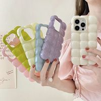 Funda Protectora para Teléfono iPhone 18 17 16 15 14 13 12 Pro Max, Diseño 3D de Huevo, Color Caramelo, a Prueba de Golpes, Acabado Brillante