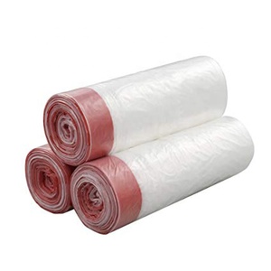 Sacs poubelle à cordon de serrage de 13 à 15 gallons, sacs poubelle pour le nettoyage de la cuisine, sacs poubelle imperméables pour le stockage, vente en gros, 75 pièces - Product Image 1