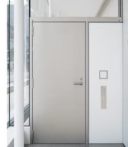 Nhà Sản Xuất Chứng Nhận Cháy Xếp Hạng An Ninh Cửa Thép Chống Cháy Cửa Thép An Toàn Cho Bệnh Viện Trường - Product Image 6