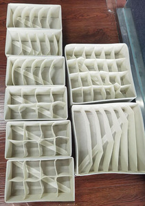 IN STOCK 8PACK Cabinet Organizer <b>Clothes</b> Foldable Dresser <b>Storage</b> Basket Organizers and <b>Storage</b> Bins for Storing Underwear,Bra, - Product Image 4