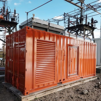 Groupe électrogène diesel silencieux en conteneur Weichai 800 kW 1000 kVA à commande de vitesse électrique 230 V 240 V 480 V