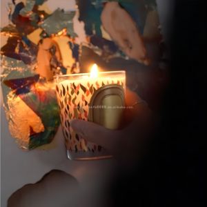 Difusor de Fragancia de Ámbar de Perfume Lujoso Hecho a Mano, Lámpara de Aromaterapia con Portavelas, un Regalo Festivo Exquisito y Práctico - Product Image 2