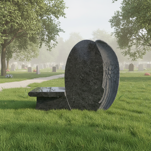 Monuments funéraires américains traditionnels faits à la main pour les cimetières - Marque Unionstone - Product Image 1