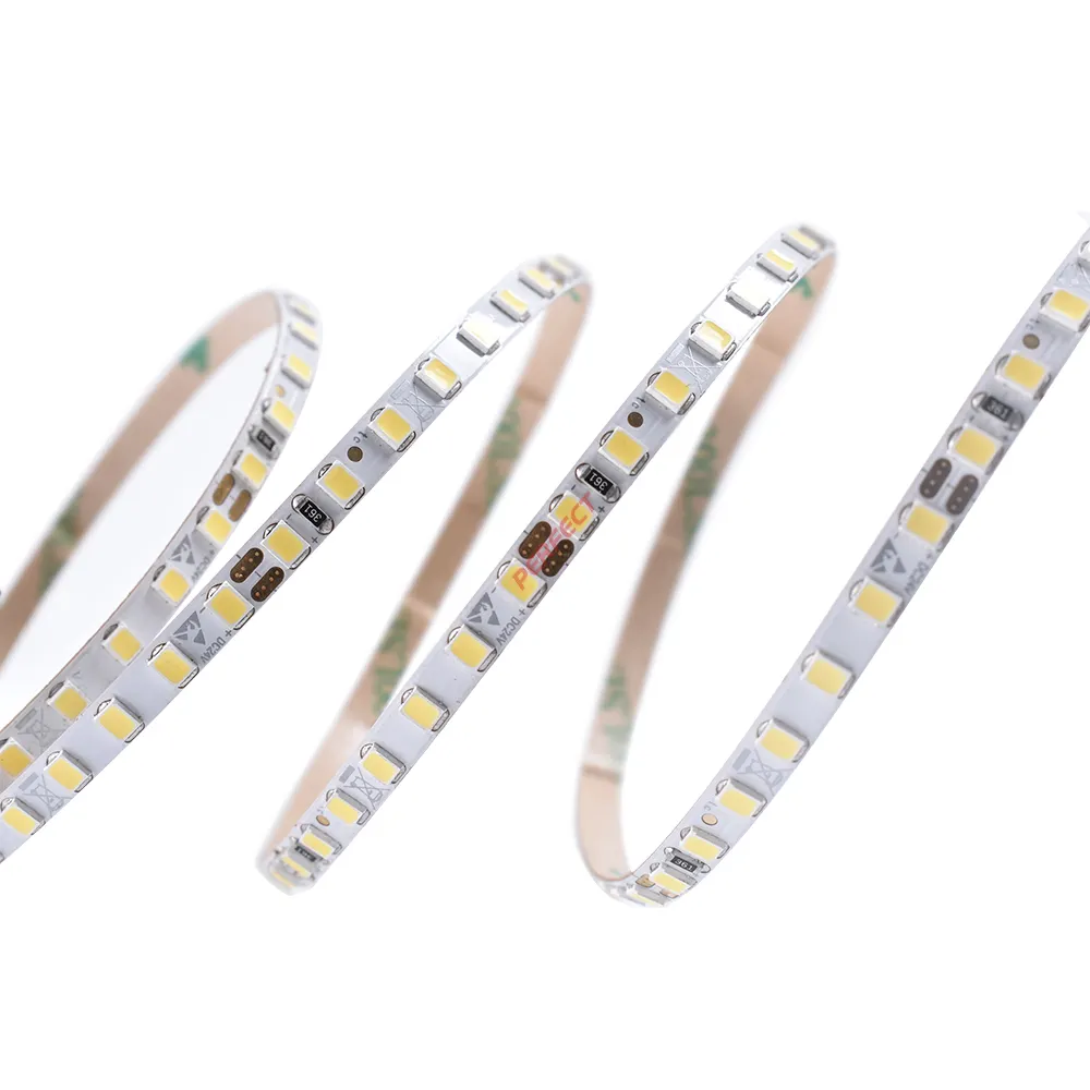 एलईडी प्रकाश 2835 सोने चढ़ाना एलईडी पट्टी 12v उच्च lumens उत्पादन CRI90 एलईडी पट्टी प्रकाश गर्म सफेद शांत सफेद एलईडी सजावट