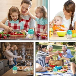 Gadget de cuisine intelligent pour la maison, en gros, en plastique de qualité alimentaire, 250 ml, pour hacher l'oignon et l'ail en toute sécurité - Product Image 3
