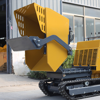 Direkt ab Werk: 1000kg Mini-Raupenlader – Chinas effizienter Diesel-Hydraulik-Dumper für den Heimgebrauch mit Motor und Pumpe