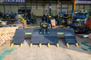 WYJ-100-G, utilisation dans la construction du transport ferroviaire, sur excavatrice de 6 à 9 tonnes, pour travaux d'entretien ferroviaire, grands changeurs de traverses - Product Image 4