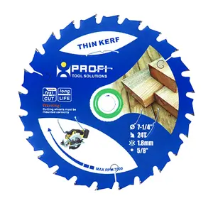 America Hot Selling Thin Kerf 7 1/4" Wood Cutting Saw Blades Laminate MDF Chipboard Circular Saw Blade