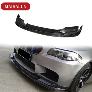 Vente directe d'usine, pièces de rechange de voiture, lèvre de pare-chocs de voiture, lèvre avant de Style 3D en Fiber de carbone pour BMW série 5 F10 F18 - Product Image 3