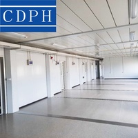 Bâtiments modulaires clés en main en panneaux sandwich acier préfabriqués, anti-corrosion et étanches, pour logements de personnel