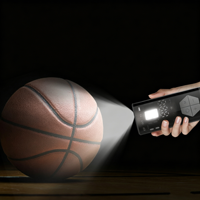 Pompe à air portable sans fil pour ballons de basketball, mini compresseur d'air multi-modes à batterie