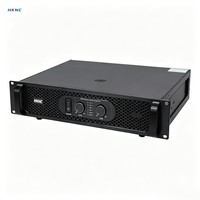 Amplificateur de scène professionnel HKNC HG-B2800 à 2 canaux, classe H+, monté en rack, 800W x 2, 8 ohms, métal, écologique, stéréo