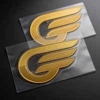 Étiquettes de vêtements en PVC TPU avec logo personnalisé 3D, étiquettes de transfert thermique métalliques brillantes pour vêtements, t-shirts, chaussettes, sacs
