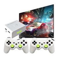 Nkiwi Y7 Hangable 4K TV Output Console de jeu 128gb 10000 Jeux Console de jeu vidéo rétro avec manette sans fil à recharge 2.4G