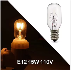 <span class=keywords><strong>Ampoule</strong></span> <span class=keywords><strong>de</strong></span> réfrigérateur E14 10W <span class=keywords><strong>15W</strong></span> T20 T22 T16 Lumière tubulaire Mini lumière <span class=keywords><strong>de</strong></span> réfrigérateur - Product Image 2