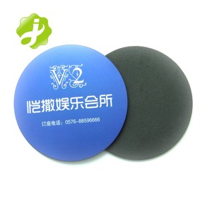 High Quality Rubber Back Felt <span class=keywords><strong>Cloth</strong></span> Surface Cup <span class=keywords><strong>Mat</strong></span>/Coaster - Product Image 2